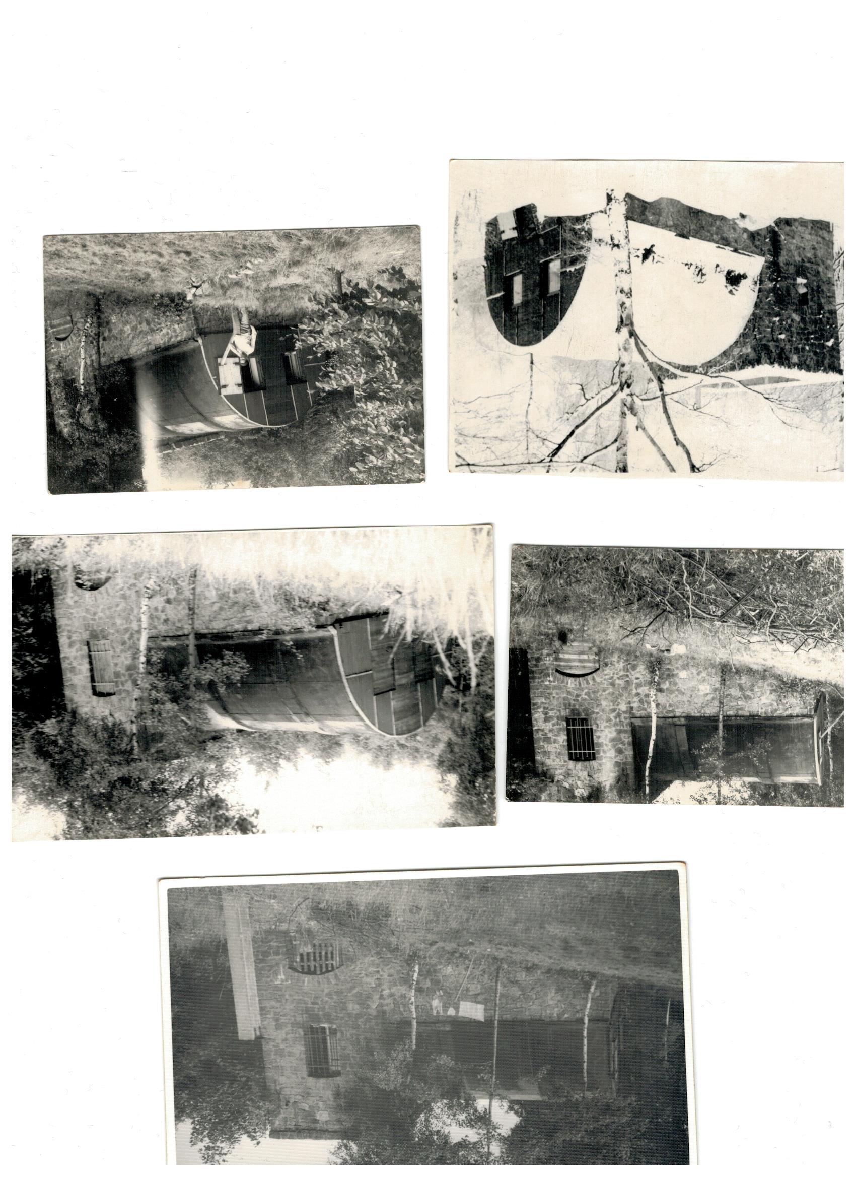Další stránka dobového fotoalba dokumentující rané období observatoře. Zdroj: archiv Ústecké hvězdárny.